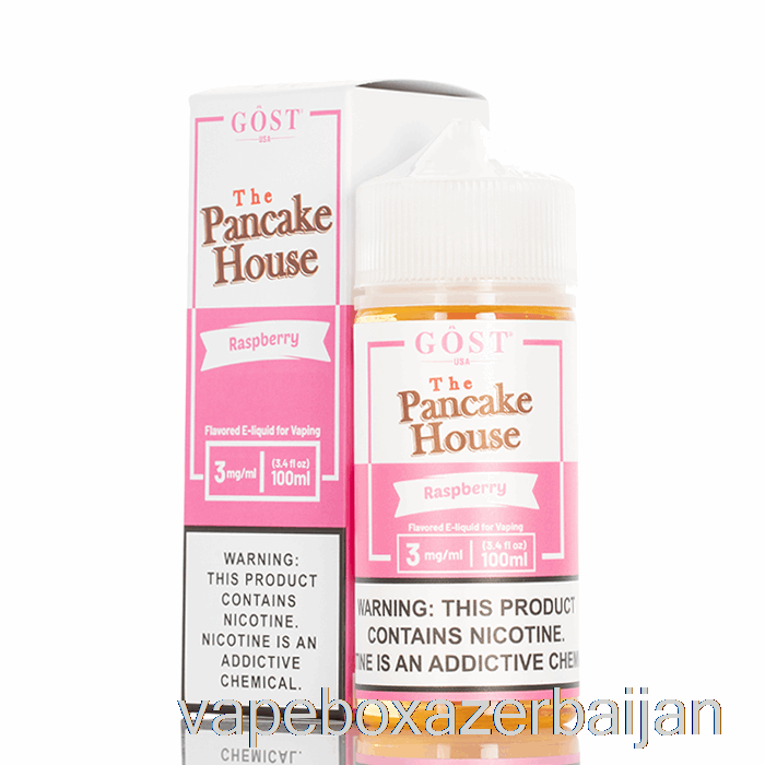 Vape Smoke Raspberry - The Pancake House - GOST Vapor - 100mL 0mg